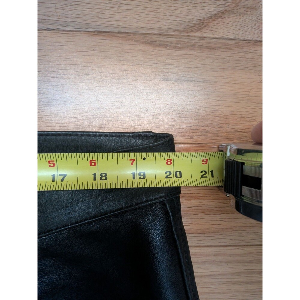 Leather BDSM Shorts Zip Around Full Access Black XL Gay Soft Lined Folsom St - Picture 3 of 14